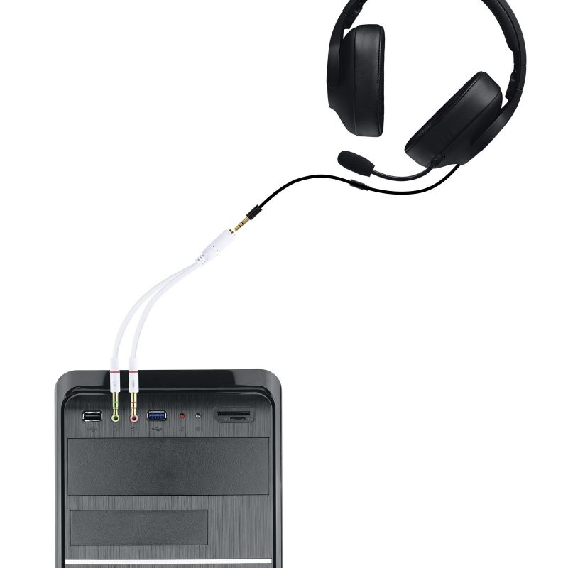 Adaptador auriculares jack 3.5