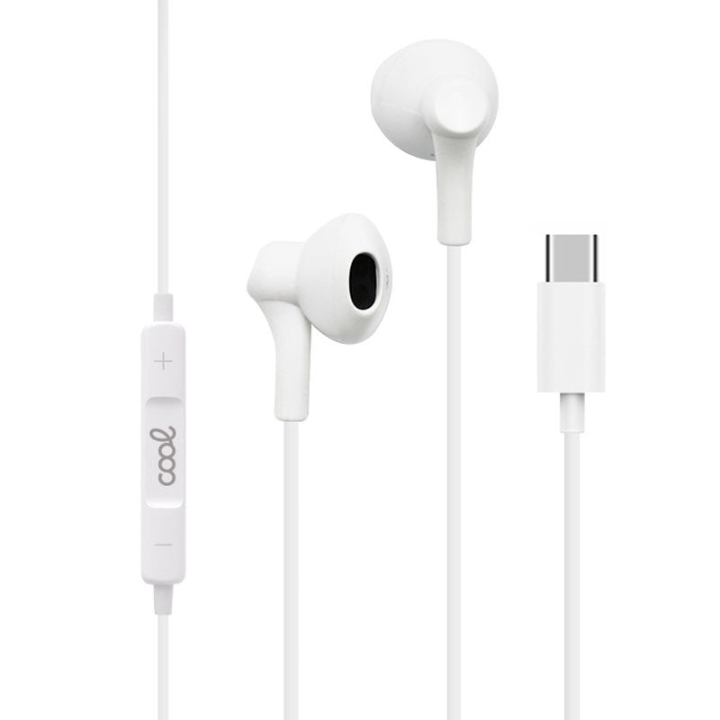 Auriculares Botón COOL Stereo Tipo-C Con Micro (Digital)