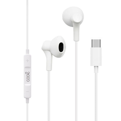 Auriculares Botón COOL Stereo Tipo-C Con Micro (Digital)