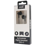 Auriculares Botón COOL Stereo Tipo-C Con Micro (Digital)