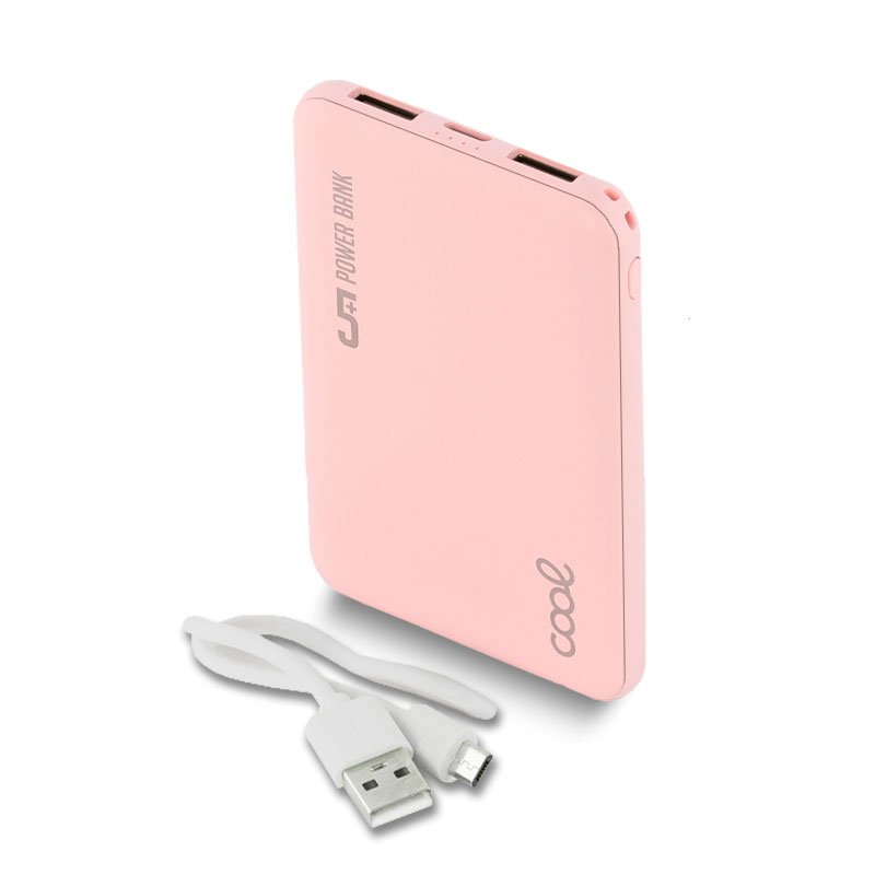 Bateria Externa Micro-usb Power Bank 5000 mAh COOL Leather
