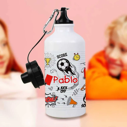Botella Térmica Personalizada 500 ml. para Niñ@s Futboleros