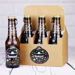 Pack 6 cervezas personalizadas Feliz Cumpleaños