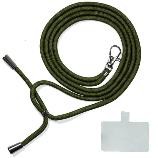 Cordón Colgante COOL Universal con Tarjeta para Smartphone Verde
