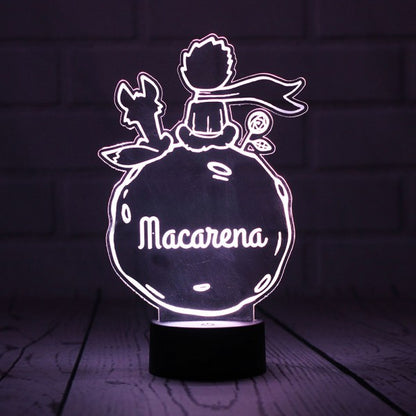 Lámpara Personalizada con Nombre