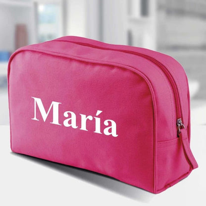 Neceser Personalizado con Nombre en varios Colores