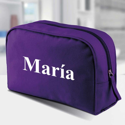 Neceser Personalizado con Nombre en varios Colores