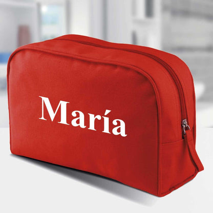 Neceser Personalizado con Nombre en varios Colores