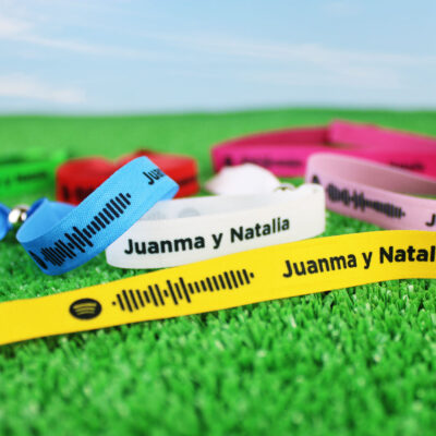 Pulsera de Tela Personalizada Spotify