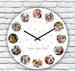 Reloj de Pared Personalizado con fotos