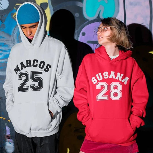 Sudadera Personalizada con Nombre
