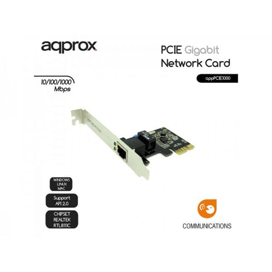 TARJETA RED APPROX PCI-E GIGABIT