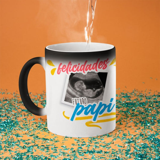 Taza Mágica Ecografía para Papi