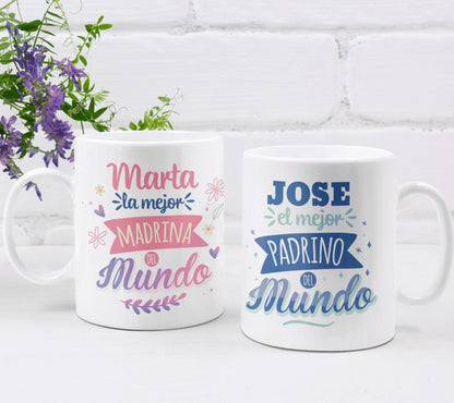 Taza Personalizada para Madrina/Padrino